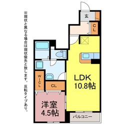 ヴィラ吉野の物件間取画像